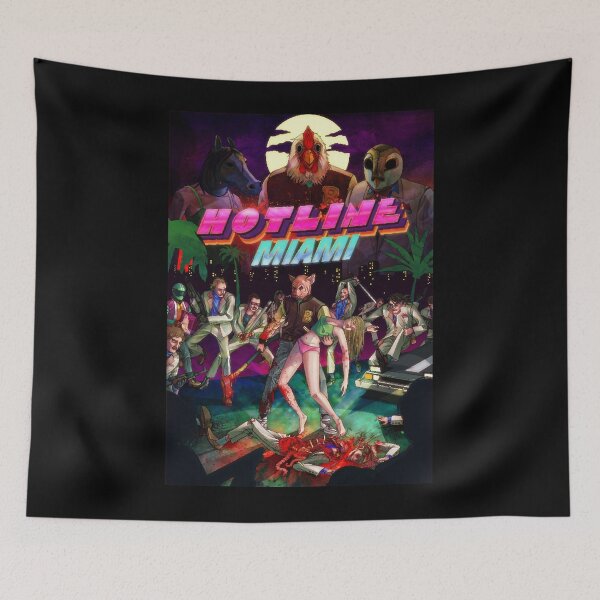 Item preview, Hotline Miami designed and sold by RyanLaChance.