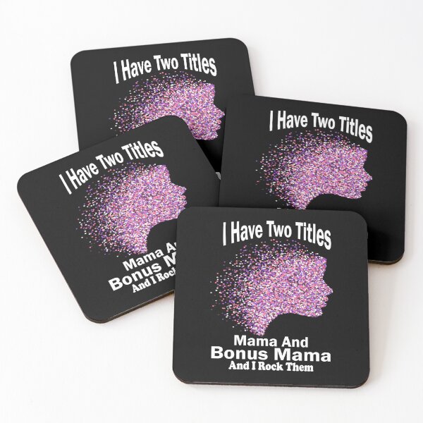 Item preview, I Have Two Titles Mama And Bonus Mama And I Rock Them Both designed and sold by boyastore.