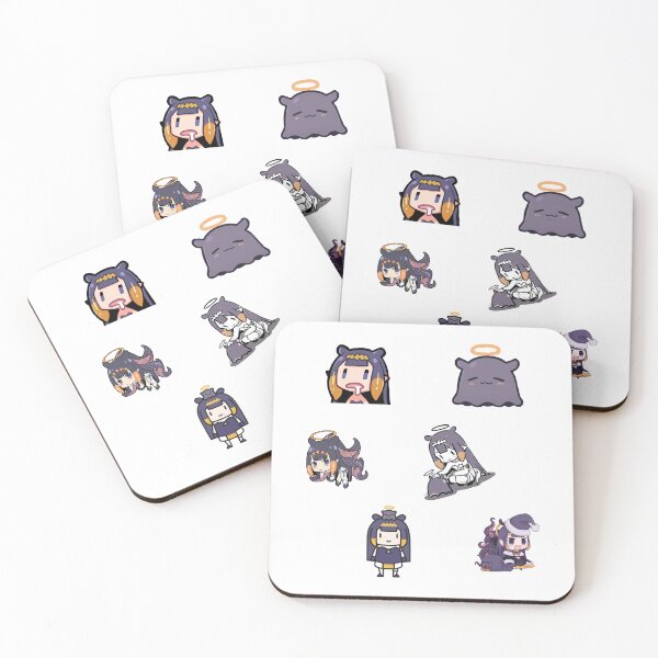 Item preview, ninomae ina'nis , Hololive: Takodachi / Tako,Ninomae Ina Nis Inanis Drooling Chibi pack designed and sold by BERDOFRENZY.