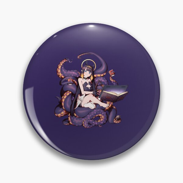 Artikelvorschau, ninomae ina'nis , Hololive: Takodachi / Tako,Ninomae Ina Nis Inanis sabbernder Chibi entworfen und verkauft von BERDOFRENZY.