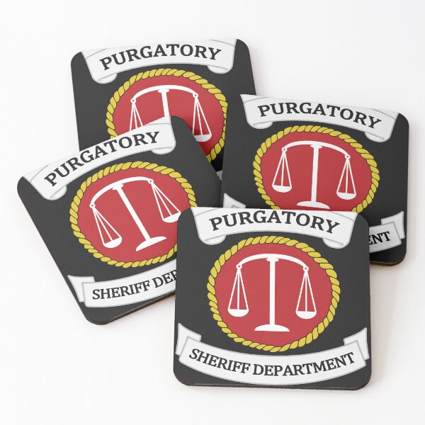 Item preview, Wynonna earp   purgatory sheriff department logo essential t shirt designed and sold by elicebri4448.