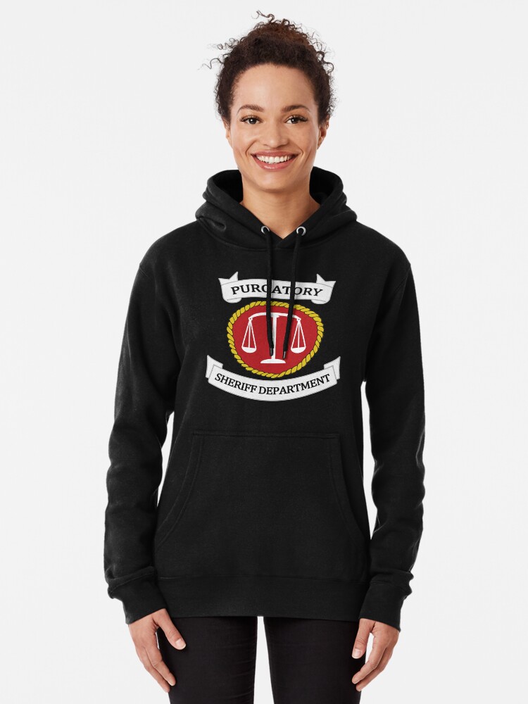 Wynonna earp purgatory sheriff department logo essential t shirt Pullover  Hoodie