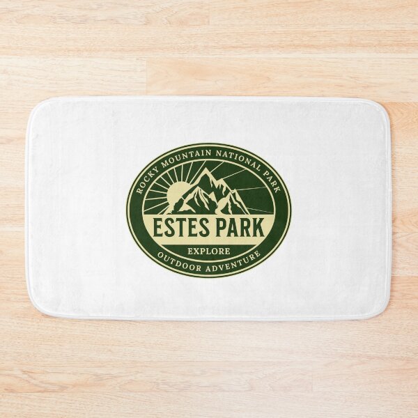 Item preview, Emblem Rocky Mountain National Park Estes Park designed and sold by CattlettArt.