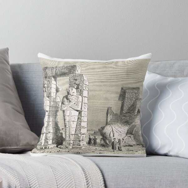Item preview, The Ramesseum at Thebes Egypt designed and sold by artfromthepast.