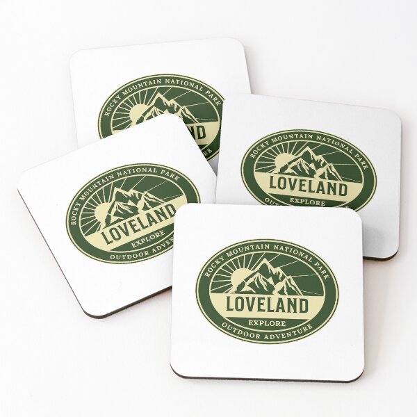 Item preview, Emblem Rocky Mountain National Colorado Loveland designed and sold by CattlettArt.