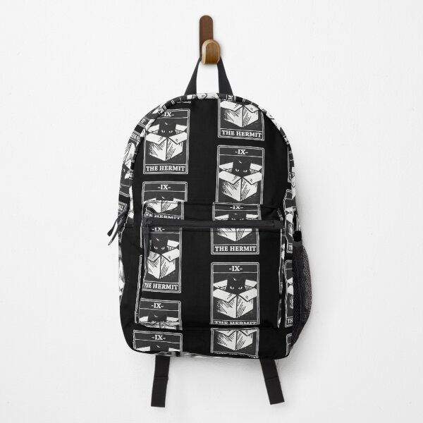 Item preview, Black Cat IX The Hermit designed and sold by sidartacloth.