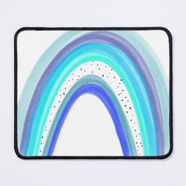 Item preview, Blue Aesthetic Rainbow designed and sold by Bookish Blossom.