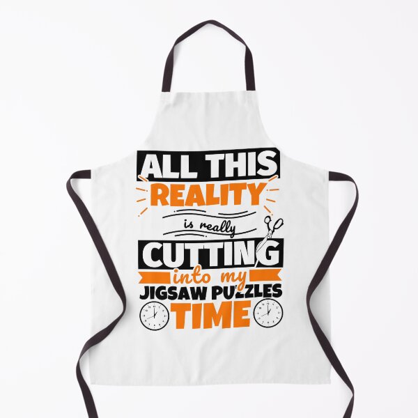 Item preview, All this reality is really cutting into my Jigsaw puzzles time poster designed and sold by NellieSteven7.