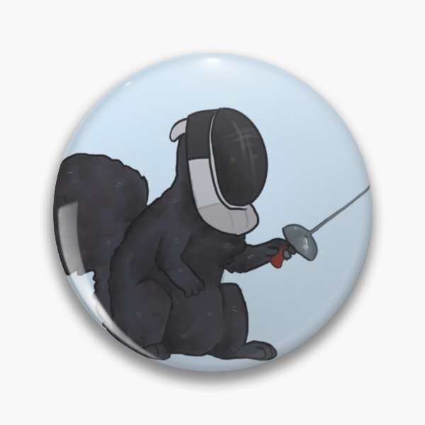 Item preview, fencing squirrel designed and sold by TinyGoats.