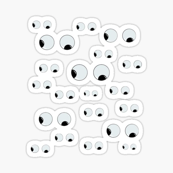"*CUTE GOOGLY EYES EVERYTHING EVERYWHERE*GOOGLY EYES PATTERN,CHINESE MOVIE EVERYTHING EVERYWHERE
