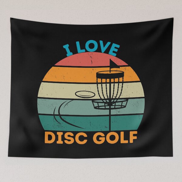 Item preview, I Love Disc Golf designed and sold by NoSpecialShop.