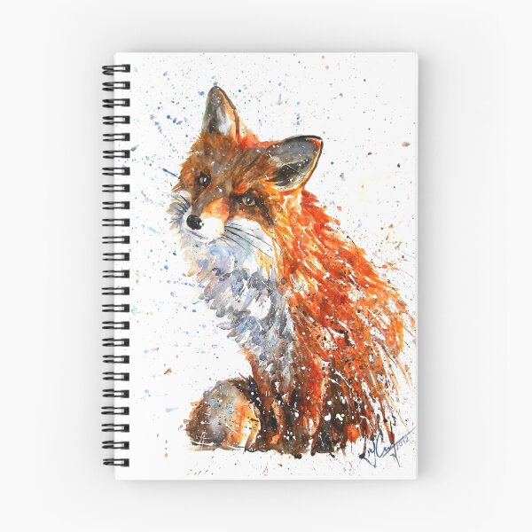 Item preview, Fox watercolor designed and sold by Kostart.