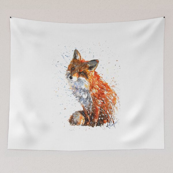 Item preview, Fox watercolor designed and sold by Kostart.
