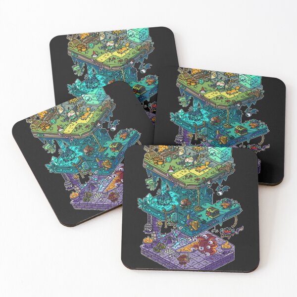 Item preview, Dungeons and Isometric Dragons Classic-T-Shirt designed and sold by JUSTINERAMIREZ.