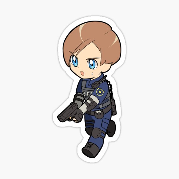RE2 Leon Sticker