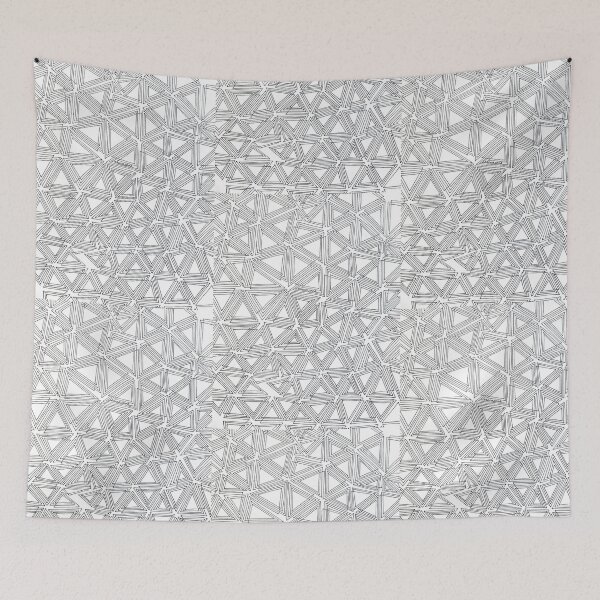 Item preview, Continuous Triangular line pattern designed and sold by EricaSook.