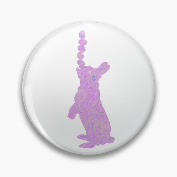 Item preview, Easter Bunny (pink/purple) designed and sold by whereiswalder.