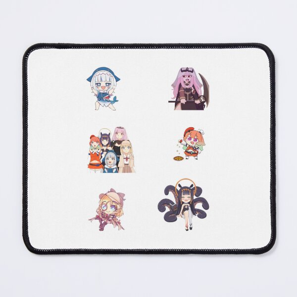 Item preview, HoloMyth Mascots pack - Hololive ,Top peeker sticker set Vtuber peeking pack - Holomyth hololive,Cute Youtuber, Chibi ,Purple ,Fanart ,Hololive, VTuber,Virtual, Ninomae, Inanis ,Virtual, Youtuber designed and sold by BERDOFRENZY.