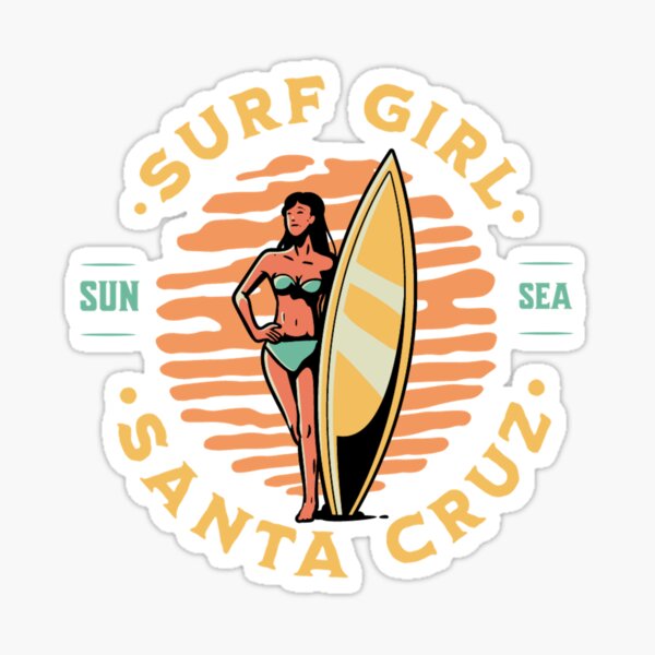 Printed Vinyl Tiki Surfer Rip Curl - Stickers Rip Curl Logo Png,Ripcurl  Logo - free transparent png images 