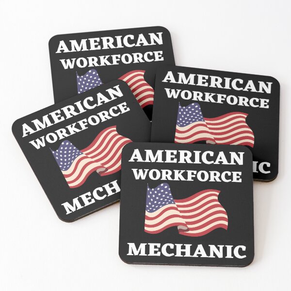Item preview, Mechanic American Workforce  designed and sold by SloganExpress.