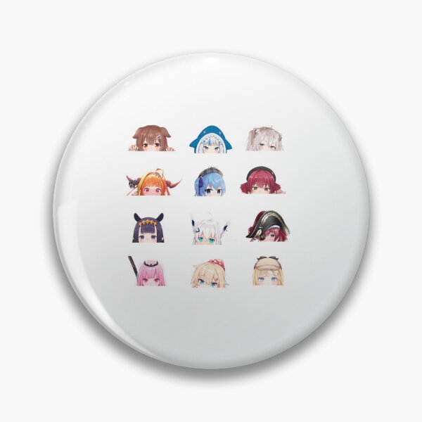 Item preview, HoloMyth Mascots pack - Hololive ,Top peeker sticker set Vtuber peeking pack - Holomyth hololive,Cute Youtuber, Chibi ,Purple ,Fanart ,Hololive, VTuber,Virtual, Ninomae, Inanis ,Virtual, Youtuber designed and sold by BERDOFRENZY.