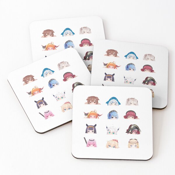 Item preview, HoloMyth Mascots pack - Hololive ,Top peeker sticker set Vtuber peeking pack - Holomyth hololive,Cute Youtuber, Chibi ,Purple ,Fanart ,Hololive, VTuber,Virtual, Ninomae, Inanis ,Virtual, Youtuber designed and sold by BERDOFRENZY.