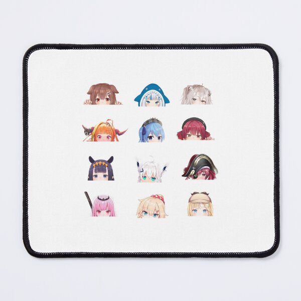Item preview, HoloMyth Mascots pack - Hololive ,Top peeker sticker set Vtuber peeking pack - Holomyth hololive,Cute Youtuber, Chibi ,Purple ,Fanart ,Hololive, VTuber,Virtual, Ninomae, Inanis ,Virtual, Youtuber designed and sold by BERDOFRENZY.