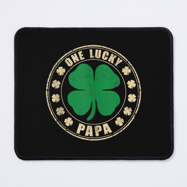 Item preview, Vintage One Lucky Papa Dad Shamrock Irish St Patrick Day Tank Top designed and sold by BrachKlarissa.
