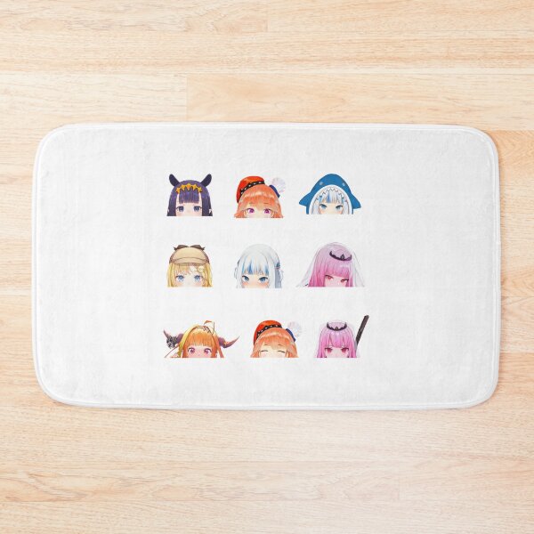 Item preview, HoloMyth Mascots pack - Hololive ,Top peeker sticker set Vtuber peeking pack - Holomyth hololive,Cute Youtuber, Chibi ,Purple ,Fanart ,Hololive, VTuber,Virtual, Ninomae, Inanis ,Virtual, Youtuber designed and sold by BERDOFRENZY.