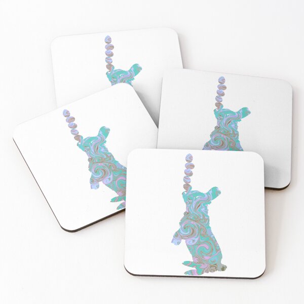 Item preview, Easter Bunny (teal/purple) designed and sold by whereiswalder.