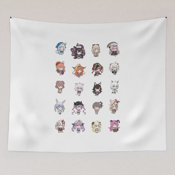 Item preview, HoloMyth Mascots pack - Hololive ,Top peeker sticker set Vtuber peeking pack - Holomyth hololive,Cute Youtuber, Chibi ,Purple ,Fanart ,Hololive, VTuber,Virtual, Ninomae, Inanis ,Virtual, Youtuber designed and sold by BERDOFRENZY.