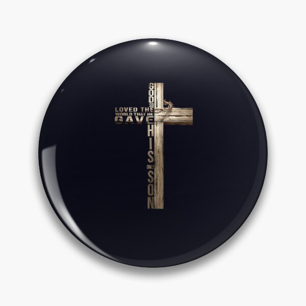 Item preview, Christian Cross Bible John 316 God So Loved The World designed and sold by DeannaMarks.