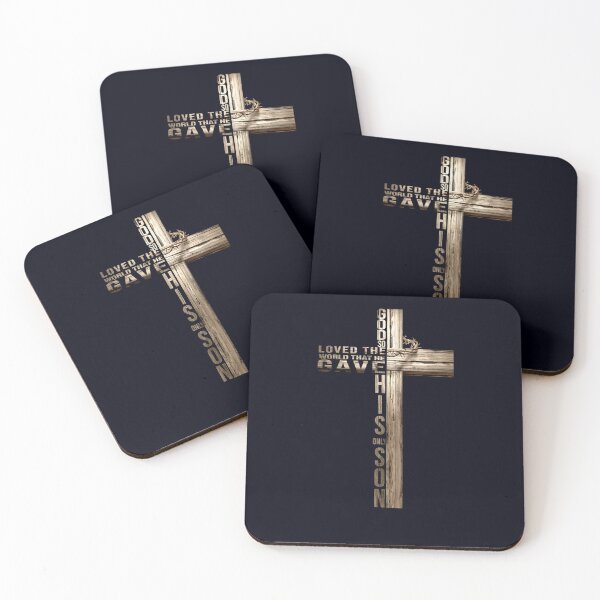 Item preview, Christian Cross Bible John 316 God So Loved The World designed and sold by DeannaMarks.