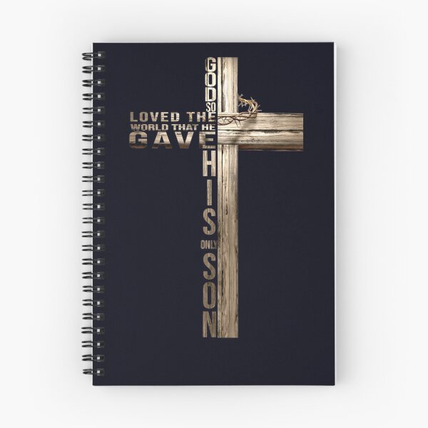 Item preview, Christian Cross Bible John 316 God So Loved The World designed and sold by DeannaMarks.