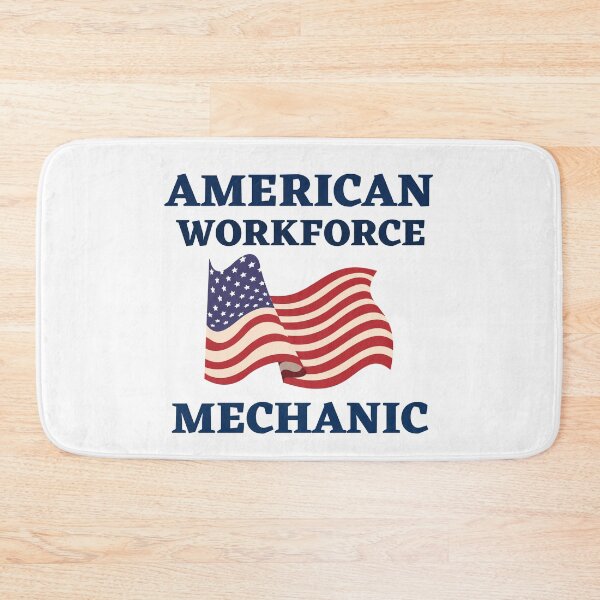 Item preview, Mechanic American Workforce  designed and sold by SloganExpress.