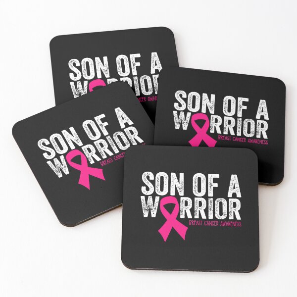 Item preview, Son of a Warrior Mother Breast Cancer Awareness Gift Pink designed and sold by BoriJanis.