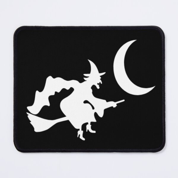 Item preview, Flying witch designed and sold by Wavytarot.