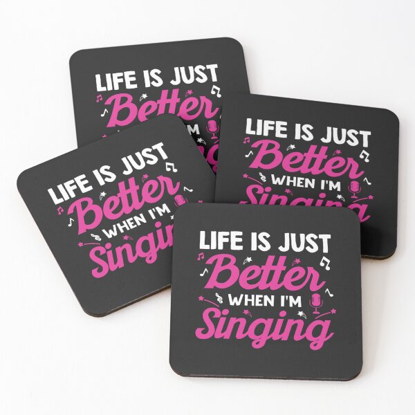 Item preview, Cantante del cuarteto de acapella La vida es simplemente mejor cuando estoy cantando designed and sold by BienKhaKILEY.