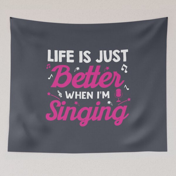 Item preview, Cantante del cuarteto de acapella La vida es simplemente mejor cuando estoy cantando designed and sold by BienKhaKILEY.