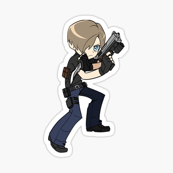 RE4 Leon Sticker