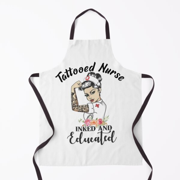 Item preview, Tattooed Nurse Inked And Educated designed and sold by EliteSayings.