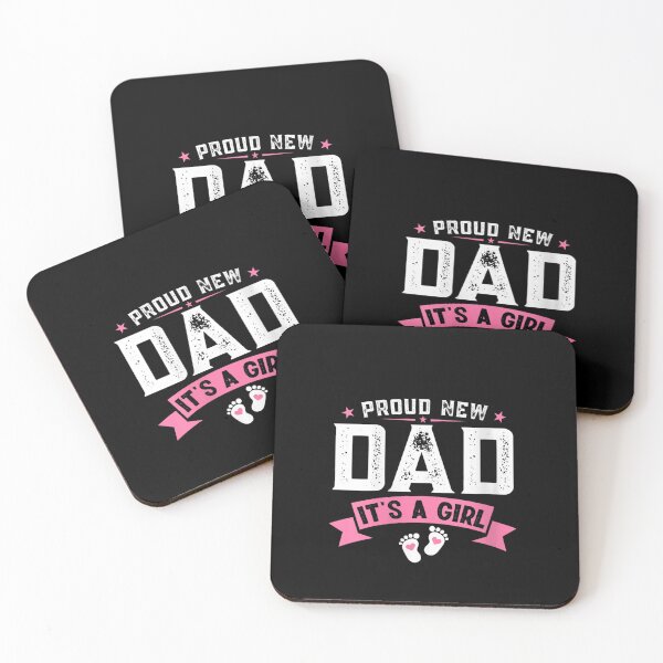 Item preview, Womens Awesome Proud New Dad It39;s A Girl Funny Father39;s Day Outfit V-Neck T-Shirt designed and sold by BuckelsLoring.