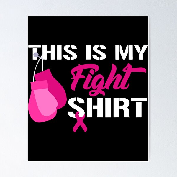 Item preview, This Is My Fight Breast Cancer Fighter Believe designed and sold by BoriJanis.