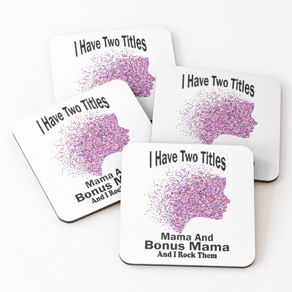 Item preview, Copy of I Have Two Titles Mama And Bonus Mama And I Rock Them Both designed and sold by boyastore.