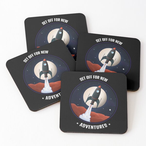 Item preview, Day Gifts Set Off For New Adventures  Rocket Designgifts For Everyone designed and sold by Keiramorar.