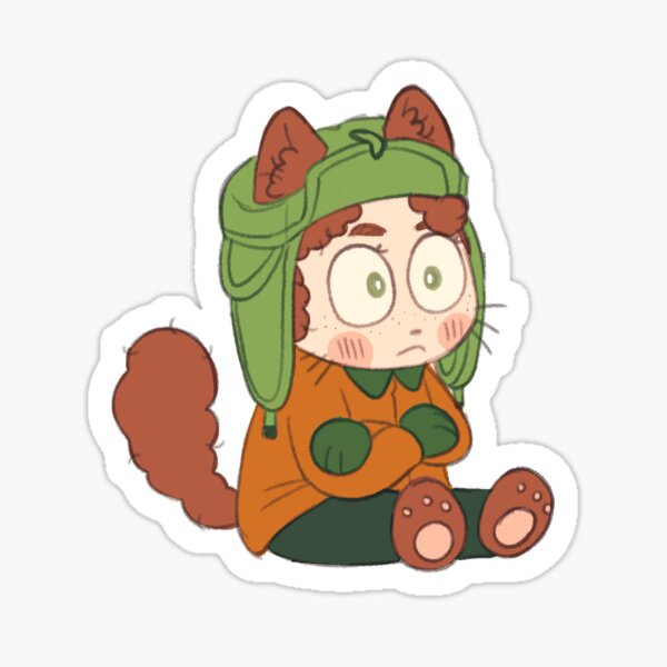 kitty kyle Sticker