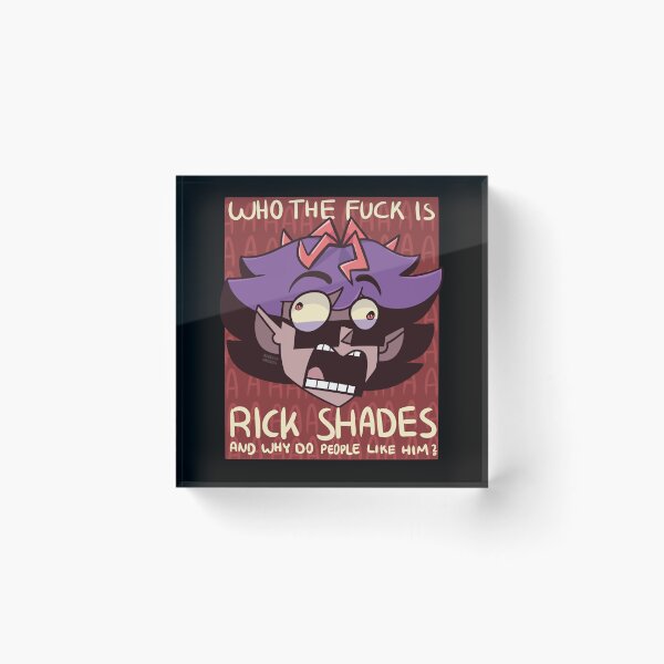 Item preview, Who is Rick Shades designed and sold by BeauClarke.