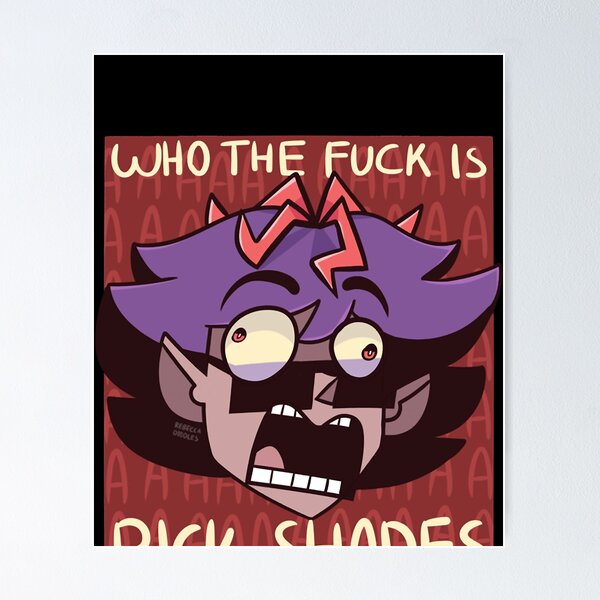 Item preview, Who is Rick Shades designed and sold by BeauClarke.