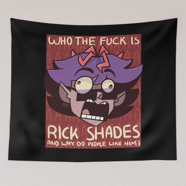 Item preview, Who is Rick Shades designed and sold by BeauClarke.