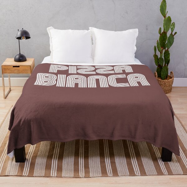 Item preview, Pizza Bianca Food Lover Retro 70s 80s Funny T-Shirt designed and sold by hamnfxd.
